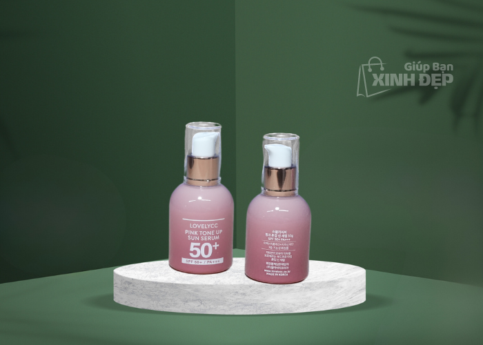 Serum Chống Nắng LovelyCC Pink Tone Up Sun-2